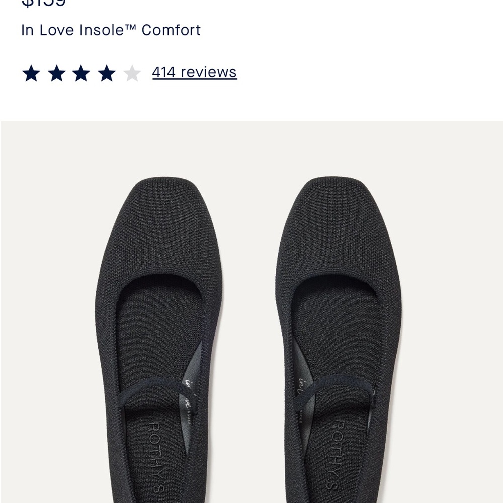 brand new Rothy's Women's the max square mary jane